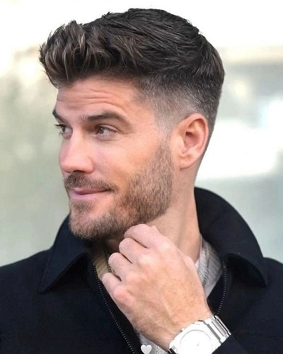 Low Skin Fade Straight Hair