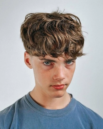 Low Taper Fade Fringe