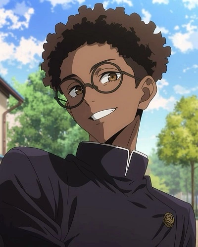 Afro Anime Hairstyle