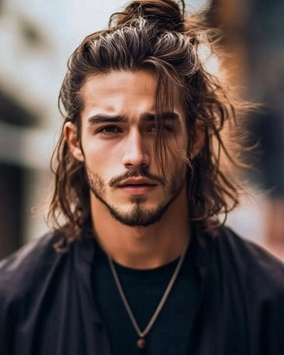 Anime Long Hairstyles for Men