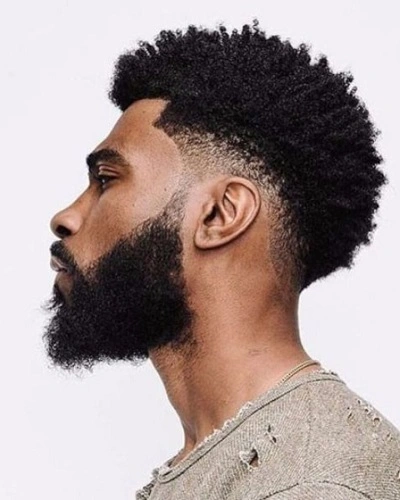 Broccoli Haircut Black Men