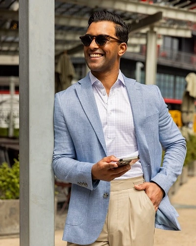 Casual Unstructured Blazer