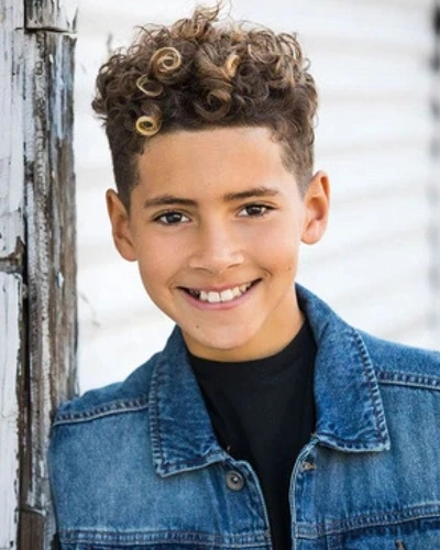 Cute Guys with Curly Hair Age 13