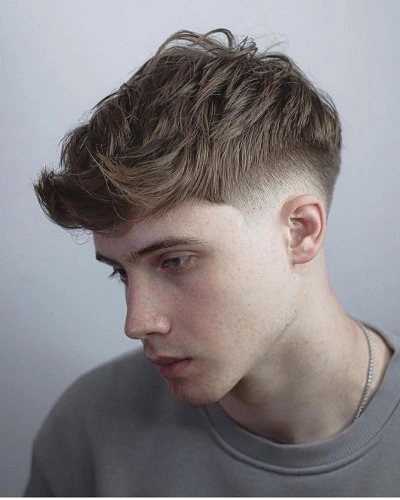 Faded Faux Hawk for Men
