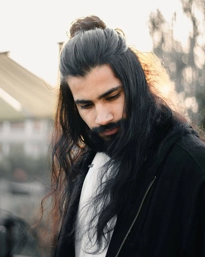 Man Bun 2.0 Hairstyle for Men