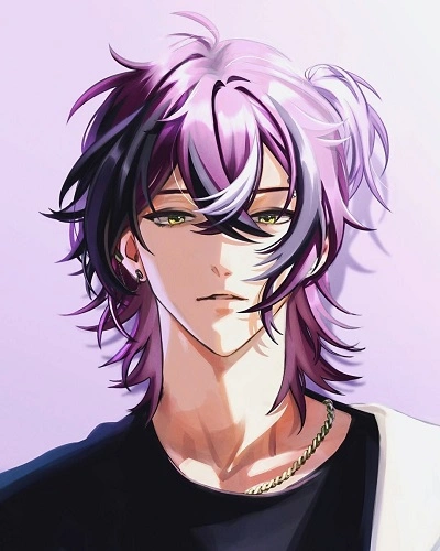 Messy Bedhead Anime Hairstyle