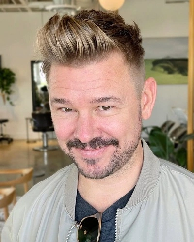 Modern Quiff Haircut for men