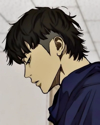 Mullet Anime Hairstyle