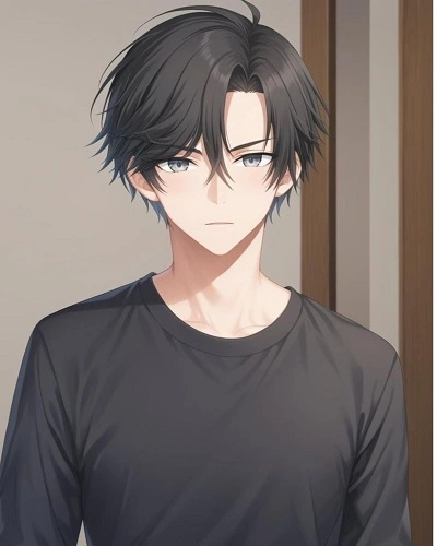 Side Swept Bangs Anime Hairstyle