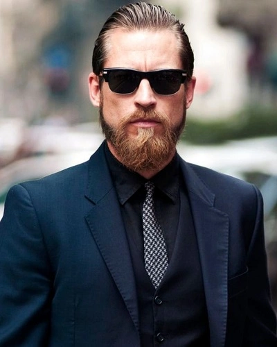 Slicked Back Hairstyle for men
