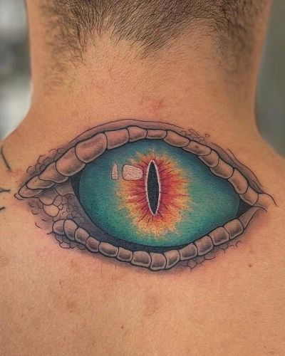 Snake Eye Tattoos for Men