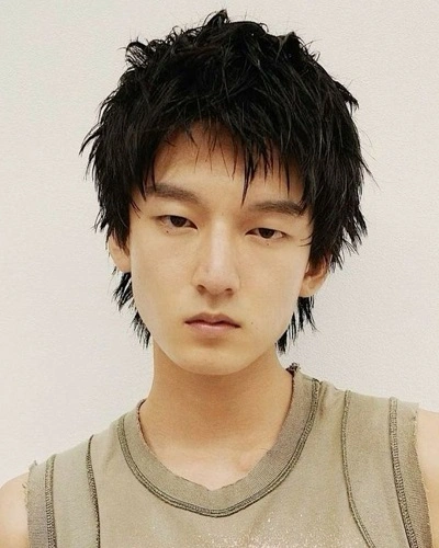 Spiky Fringe Anime Hairstyle