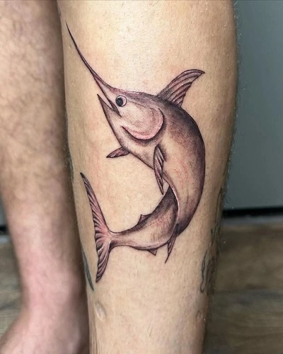 Swordfish Tattoos for Men
