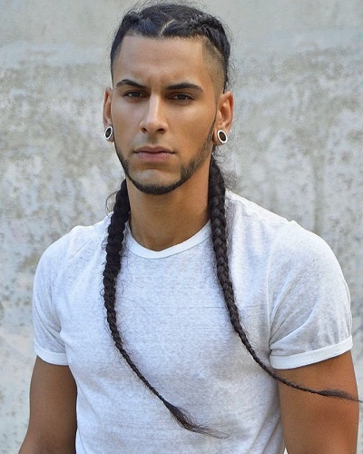 Two Simple Braids for Men