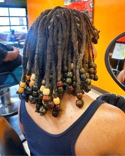Beaded Dreadlocks Men
