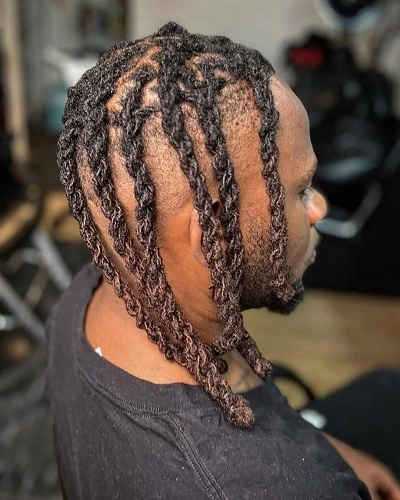 Interlocked Dreadlocks Men