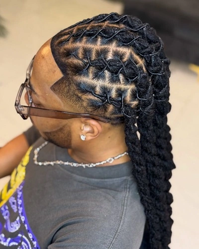 Layered Dreadlocks Men