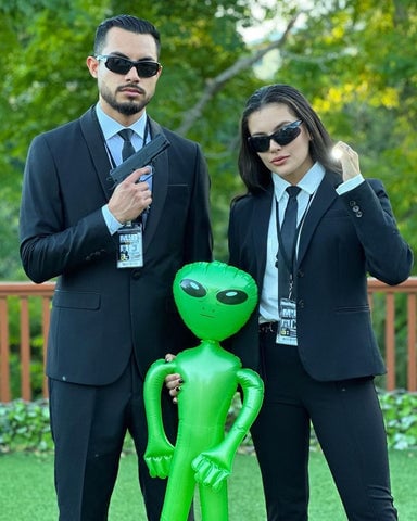 Men in Black Halloween Costume