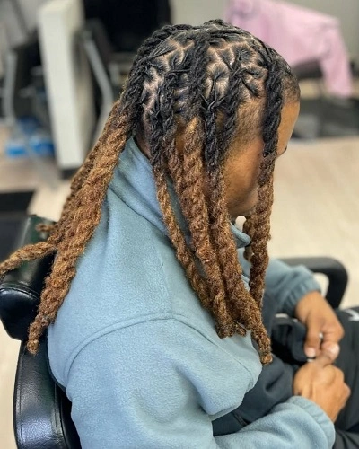 Ombre Dreadlocks Men