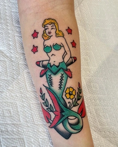 Sailor Mermaid Tattoos