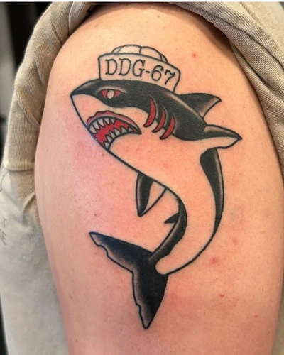 Sailor Shark Tattoos