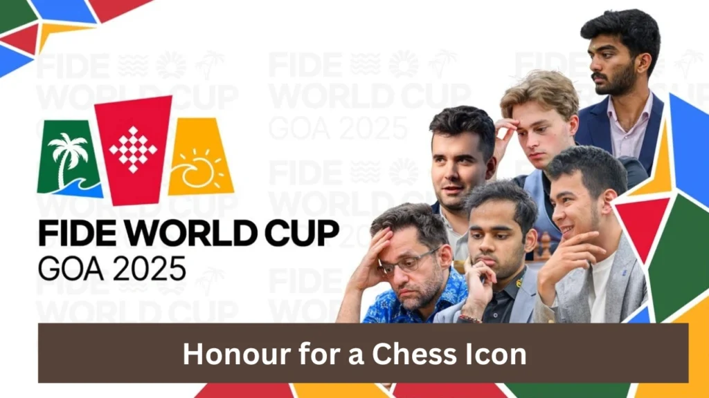 Honour for a Chess Icon