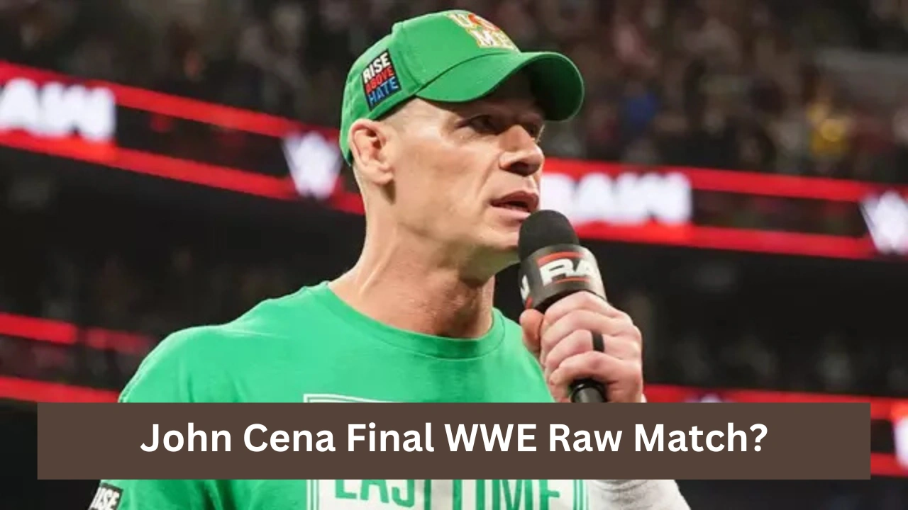 John Cena Final WWE Raw Match?