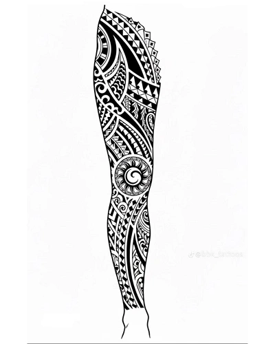 Arm, Leg, and Shoulder Tattoos Stencils