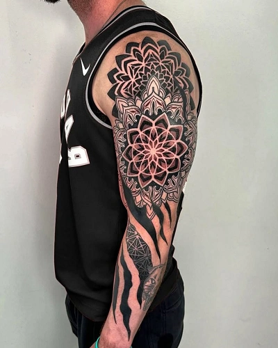 Arm, Leg, and Shoulder Tattoos Stencils