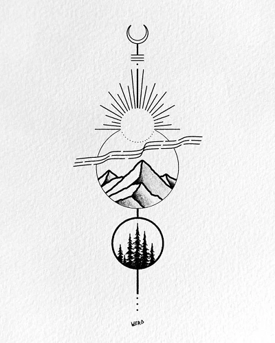 Easy Tattoos Stencils for Men