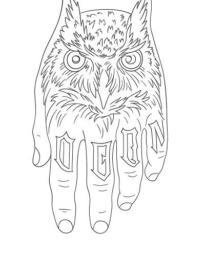 Hand Tattoos Stencils for Men