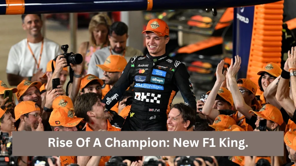 Rise Of A Champion: New F1 King.