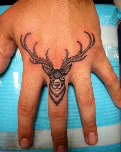 Animal Knuckle Tattoos