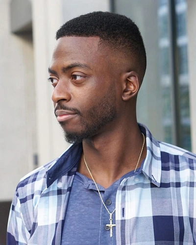 Buzz Cut with Line Up