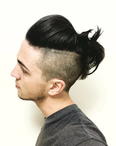 Faux Hawk Top Knot