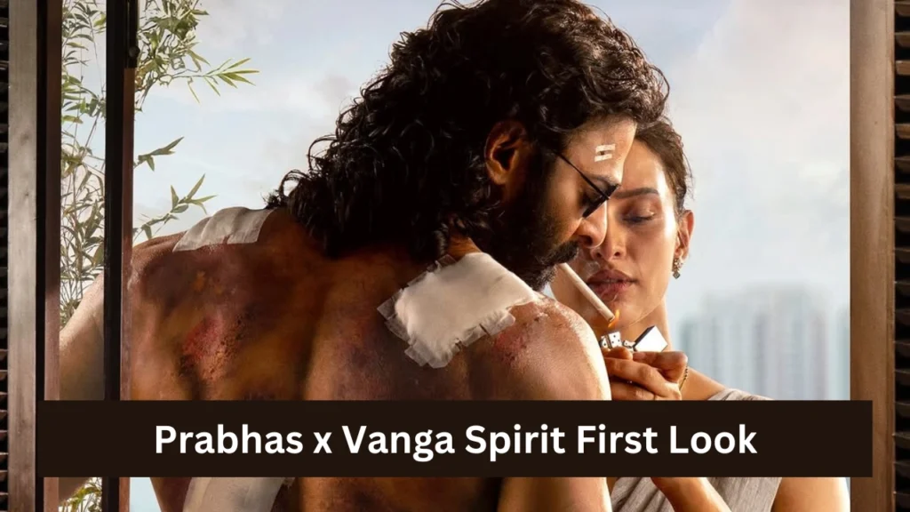 Prabhas x Vanga Spirit First Look