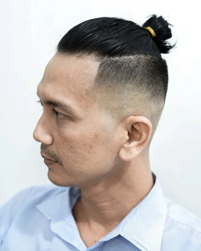 Undercut Top Knot