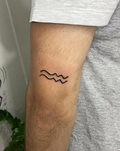 Aquarius Glyph Symbol