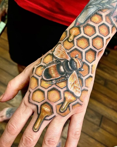 Honeybee Tattoo for Men