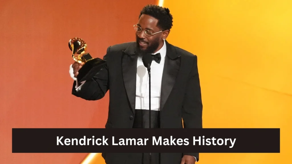 Kendrick Lamar Makes History
