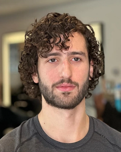 Medium Length Curly Layers