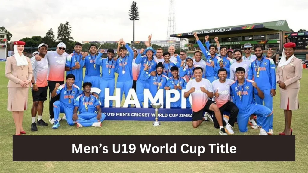 Men’s U19 World Cup Title