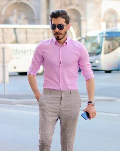 Pastel Pink & Light Grey