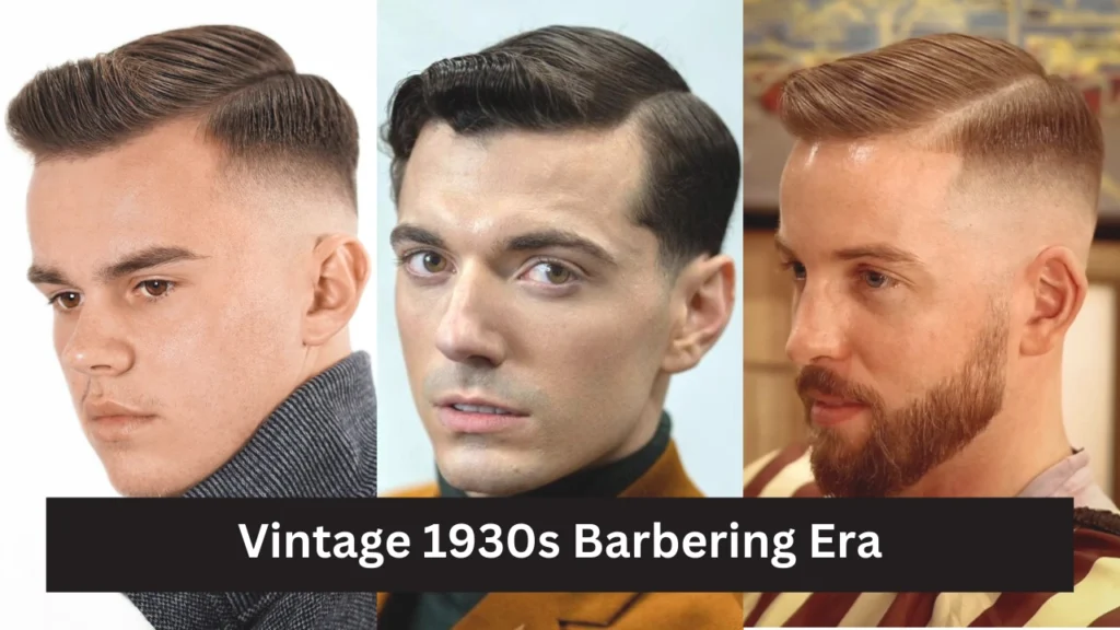 Vintage 1930s Barbering Era
