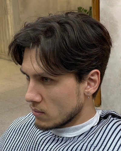 High Volume Quiff Bangs