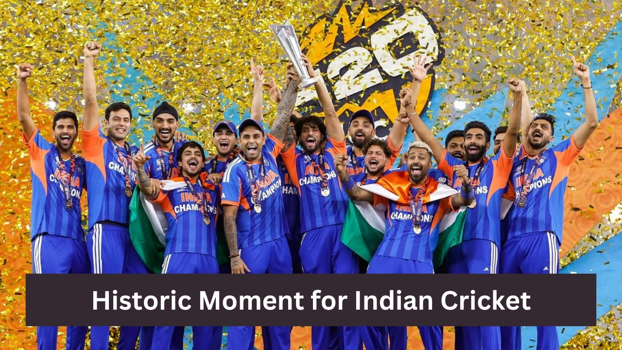 Historic Moment for Indian Cricket
