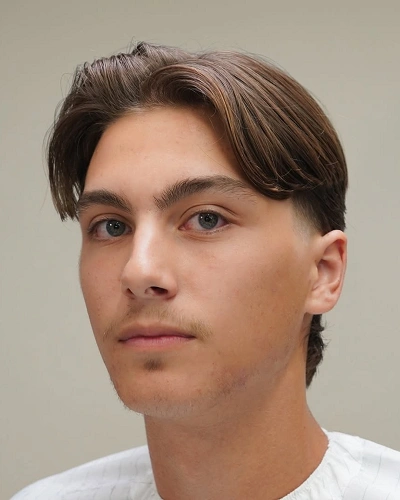 Layered Side Fringe with Fade