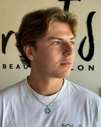 Loose Curtain Flow Haircut for Men