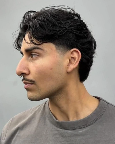 Medium Tapered Flow Haircut for Men