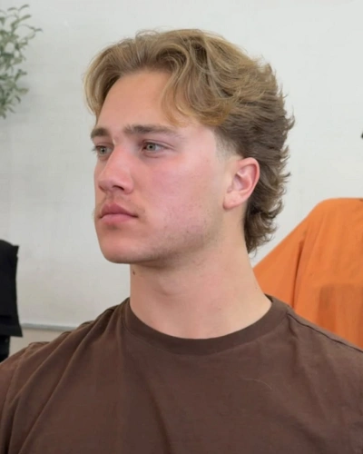 Messy Natural Flow Haircut for Men